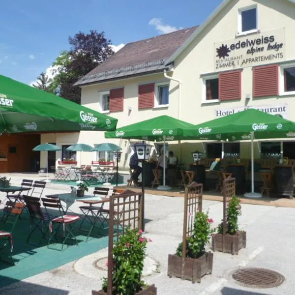 Hotel & Restaurant Edelweiss Alpine Lodge, hotel en Hinterstoder