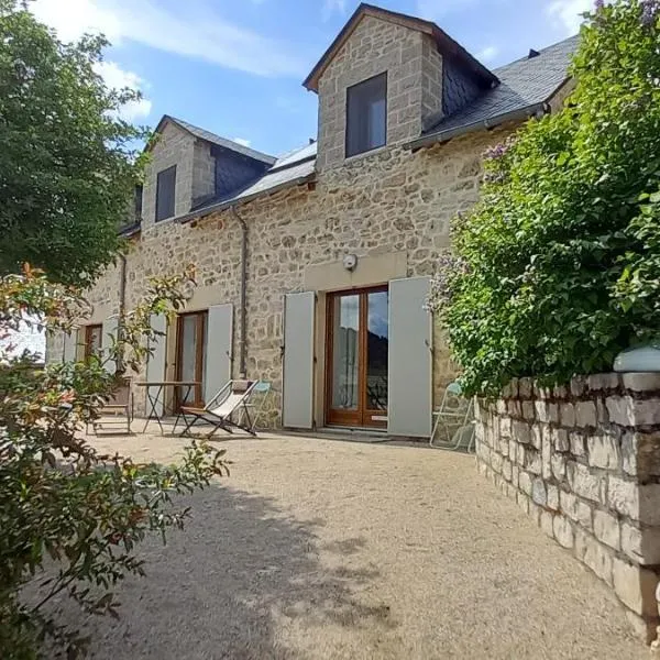 Studio nature a la ferme, hotel v destinácii La Canourgue