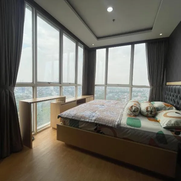 2BR Lovely Condo Amazing City View - Lexington - up to 5 ppl、ジャカルタのホテル
