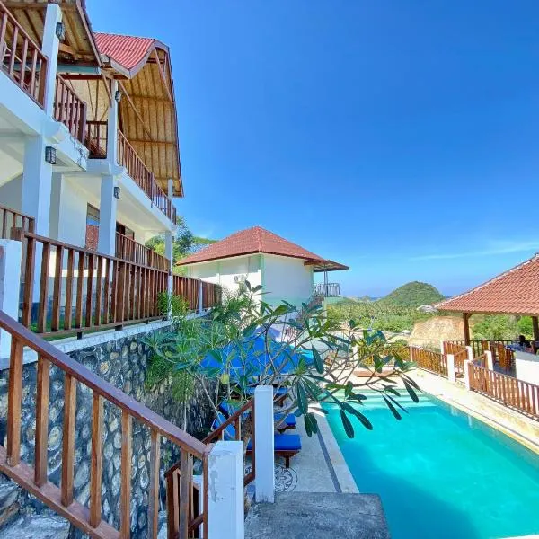 Ocean View Villas, hotell i Kuta Lombok