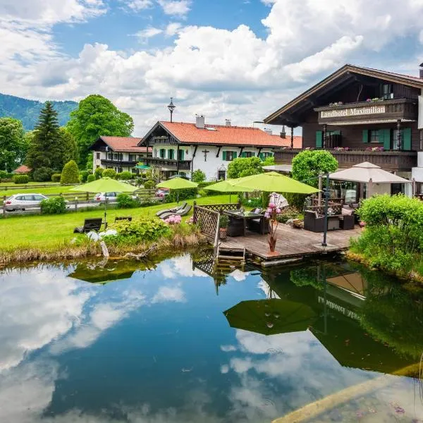 슐리에르제에 위치한 호텔 Das Maximilian - Feines Landhotel am Schliersee