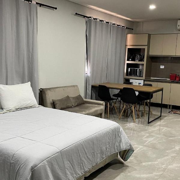 Novo apartamento Studio a poucos passos do Paraguai - Vila Portes - Foto 4