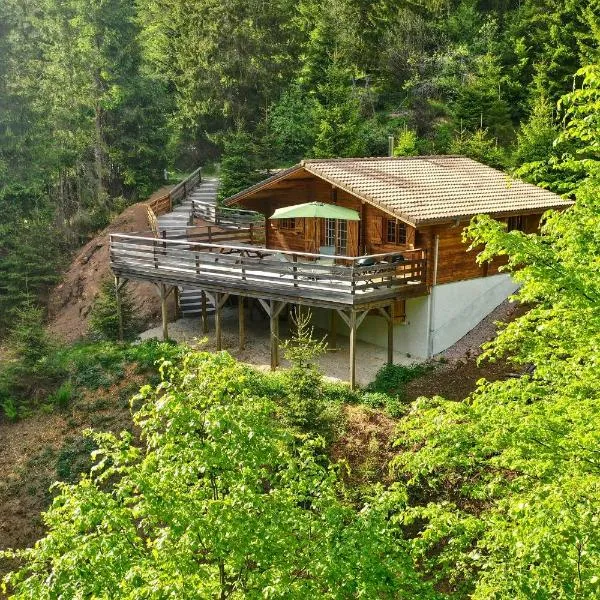 Le Refuge de Belbriette, chalet au coeur de la nature avec spa, hotel in Xonrupt-Longemer