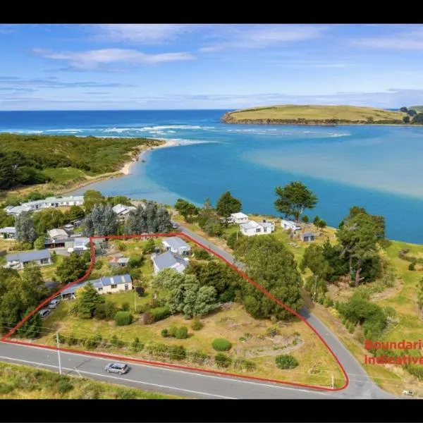 Kepplestone by the Sea - The Catlins, hotel v destinaci New Haven