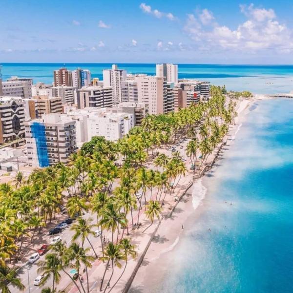 Apart Verdemar Prime Ponta Verde 150 m do mar e Prox a Feirinha e a Cadeira Gigante