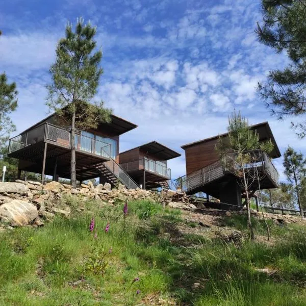 Cabañas Mirador de Ézaro, hotel v destinaci Arcos