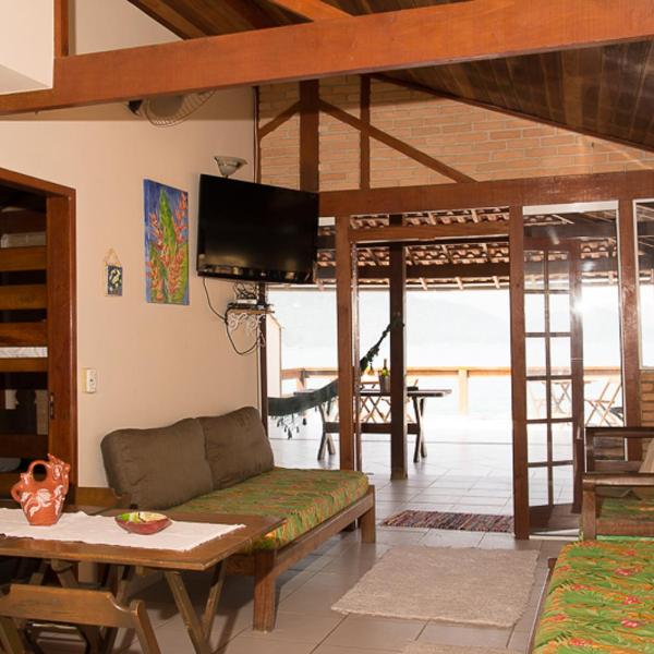 Casa 1 - Você a Varanda e o Mar na Praia dos Ranchos-Trindade Hospeda - Foto 5