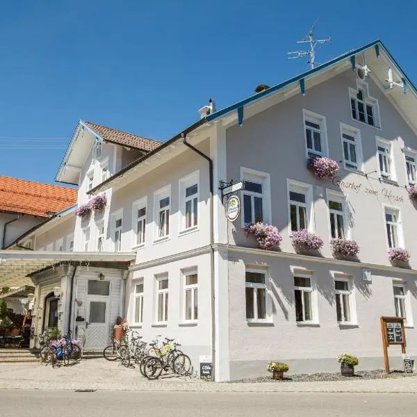 Gasthof zum Hirsch、Görisriedのホテル