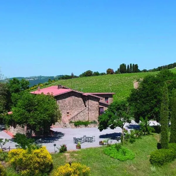 La Poderina Appartamenti, hotel em Castelnuovo dellʼAbate