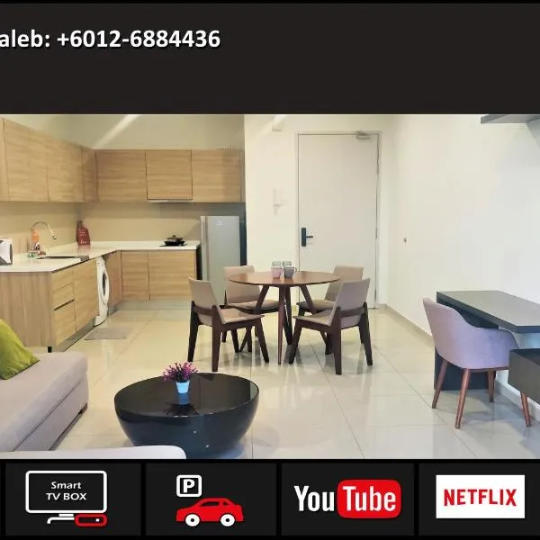 i-City-Casa Joy - Wifi, Netflix - Movies, Parking, Sleeps 7 Pax, hotel di Kampong Padang Jawa