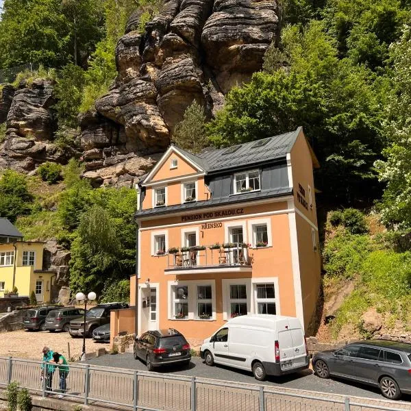 PENSION POD SKALOU, hotel v Hřensku