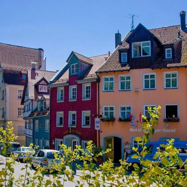 Hotel Garni Brugger, hotelli kohteessa Lindau