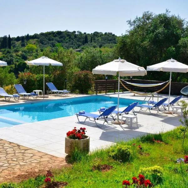 Gouvia में, होटल Villa Jazz Rock with Large Private Pool