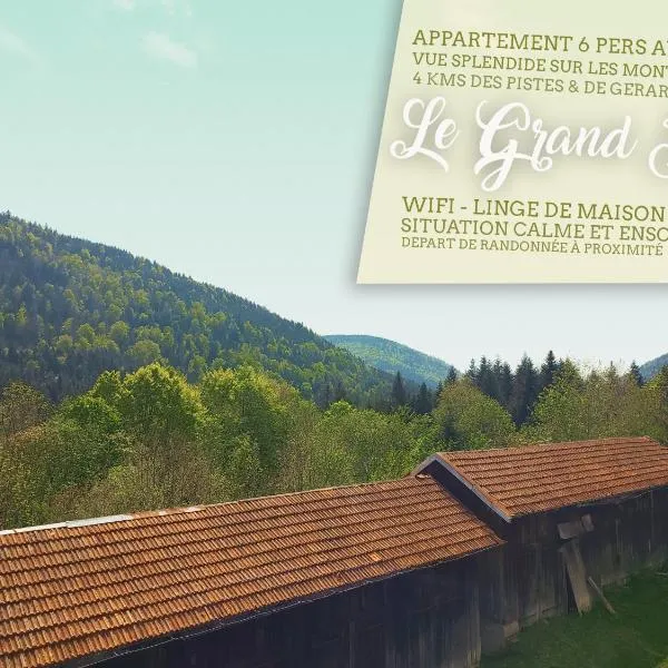 ⁂⁂ LE GRAND DUC Appartement [CLEDICIHOME] / Magnifique vue sur les montagnes / 4 KMs DE GERARDMER ! ⁂⁂, hotel in Rochesson