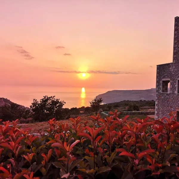 Sunset View Stone House, Areopoli Mani, hotel em Areopoli