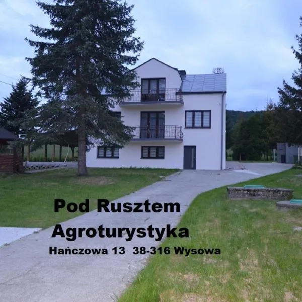 Pod Rusztem Agroturystyka, hotel v destinácii Wysowa-Zdrój