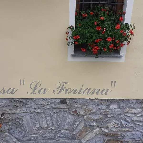 Casa la foriana، فندق في Fontainemore