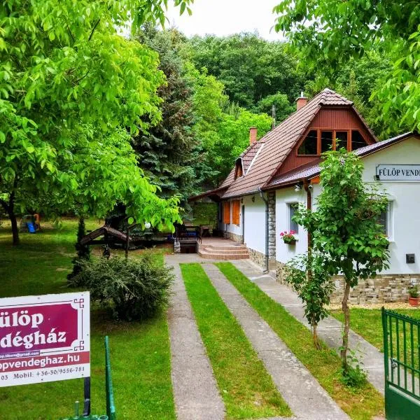 Fülöp Vendégház, hotell sihtkohas Bogács