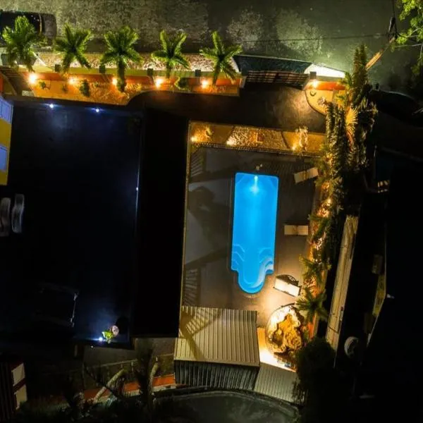 Lukshvilla private villa Le morne wind n kite surfers accomodation & car rental mauritius, hotel in La Gaulette