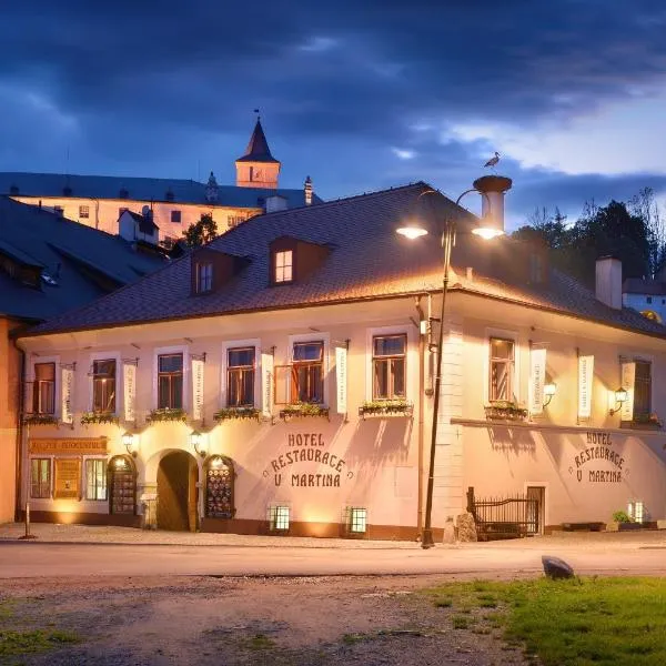 Hotel U Martina, hotel en Rožmberk nad Vltavou