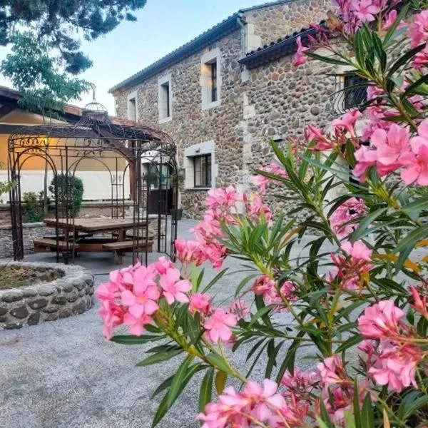 Hôtel du cros d'Auzon, hotel in Saint-Didier-sous-Aubenas