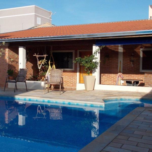 Cantinho Rústico Brotas SP + Piscina Privativa + Ar Condicionado