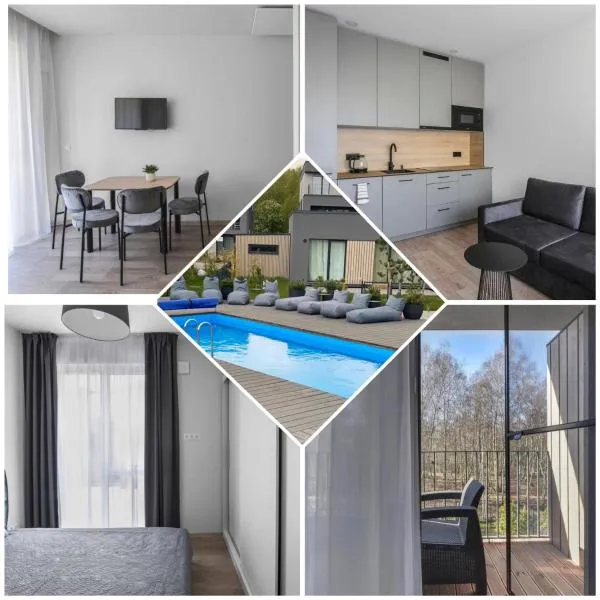 Gold holiday Apartments - "Forest Secrets" Mano jūra 2, hotel in Palanga