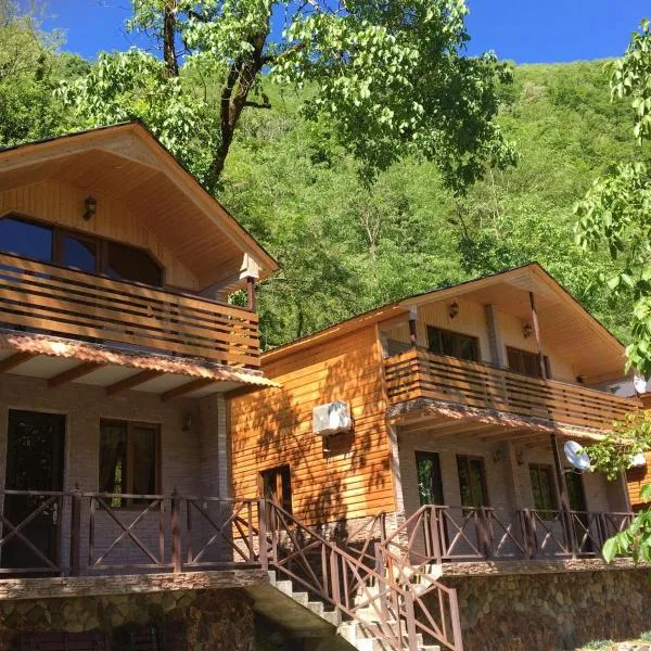 Cottages in mountains, hotel v destinaci K'veda Bzubzu