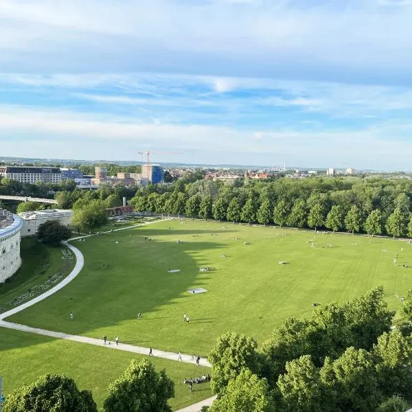 Panorama Home mit Weitblick auf die City, hotel v destinaci Ingolstadt