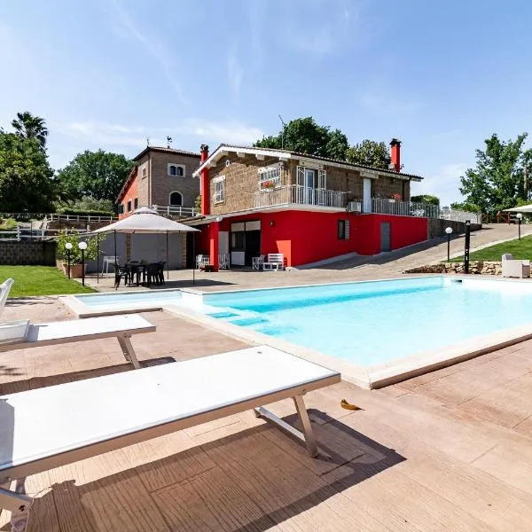 Villa Vacanze La Quercia, hotel in Carbognano