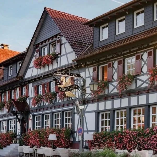Hotel Restaurant Der Engel, Sasbachwalden, hotel v destinaci Sasbachwalden