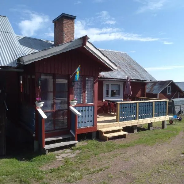 Mysig stuga i Vasaloppsbyn Evertsberg, hotel in Älvdalen