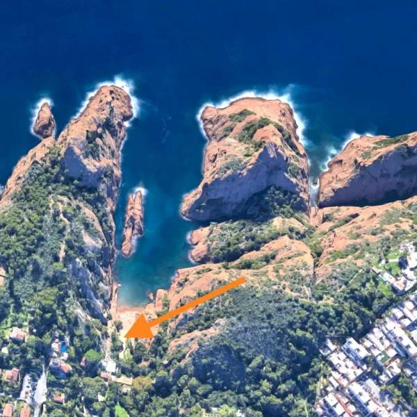 La Calanque de Figuerolles – hotel w mieście La Ciotat