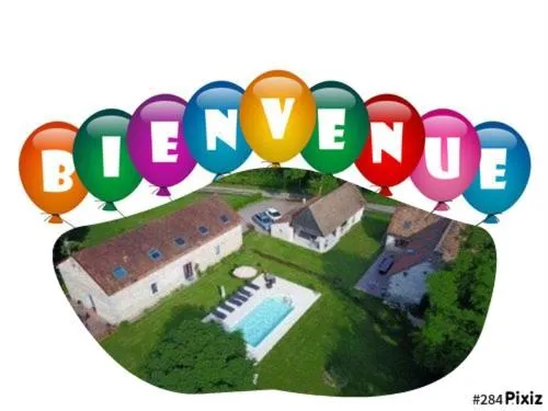 La ferme du château SAS gites et chambres d'hôtes, hotel di Villeneuve-sur-Allier