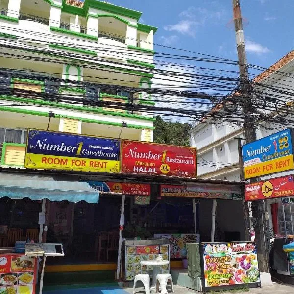 Number 1 Guesthouse, hotell Ao Nang Beachis