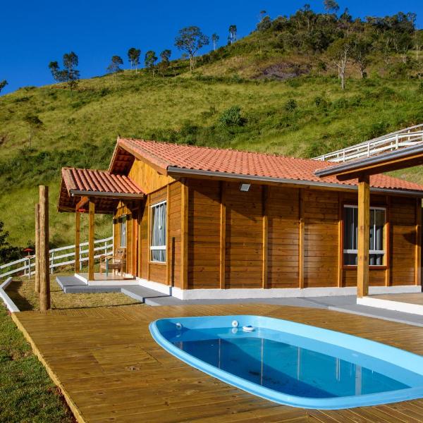 Recanto Águas Nascentes - Casa na serra com piscina e cachoeira no quintal!! - Foto 4