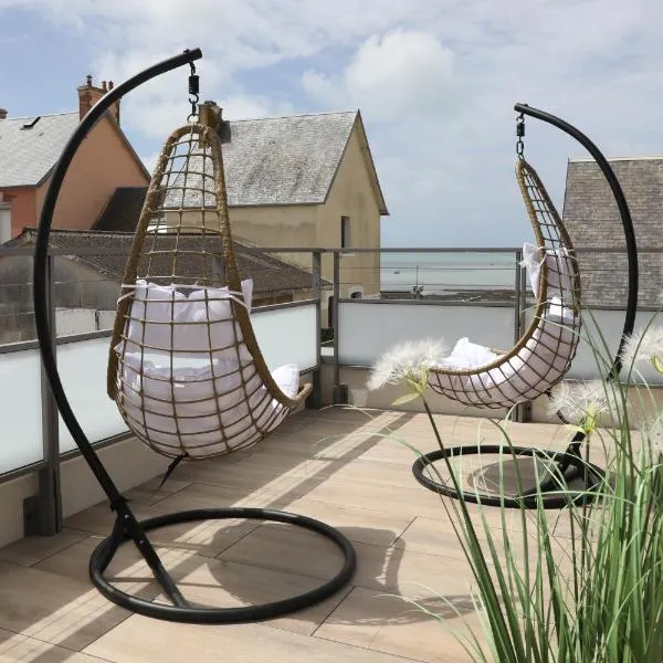 Les Maisons de Louise – hotel w mieście Pirou