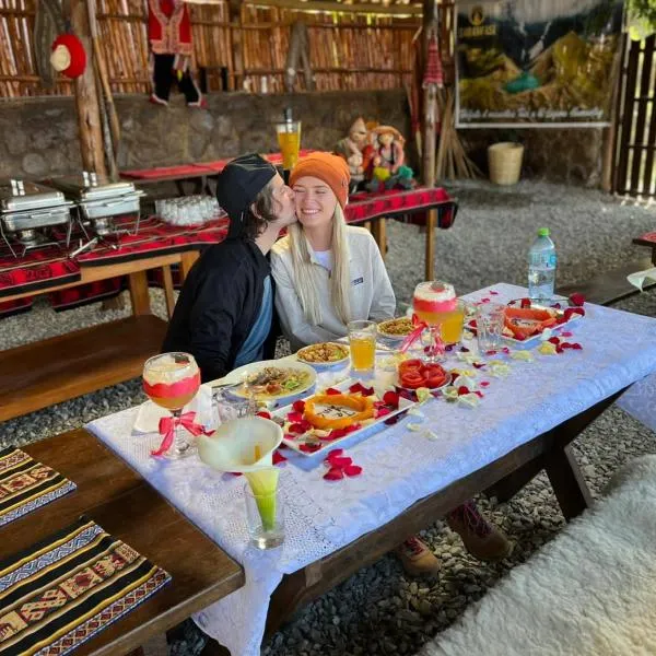 Casa de campo Sarawasi Hostel-Restaurant, hotel di Mollepata