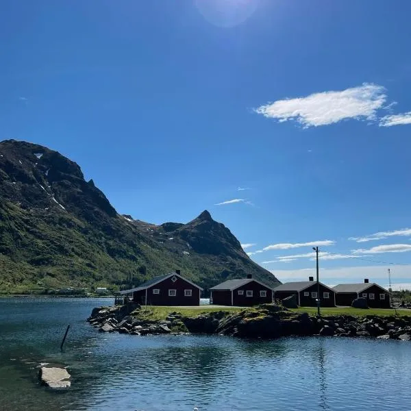 Brustranda Fjordcamping，Alstad的飯店