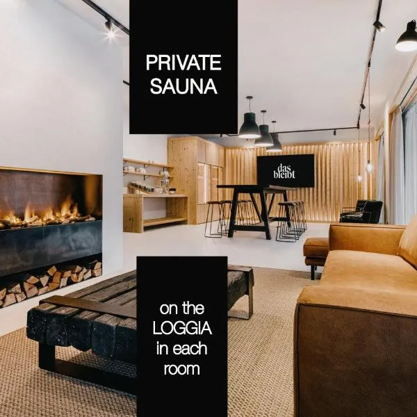 슐라드밍에 위치한 호텔 das bleibt Alpine Suites