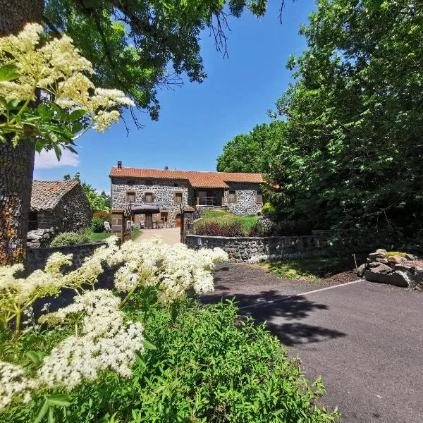 Le clos des pierres rouges, hotel en Chaspuzac