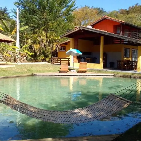 Sitio Espelho Dagua - Brotas SP, hôtel à Dourado