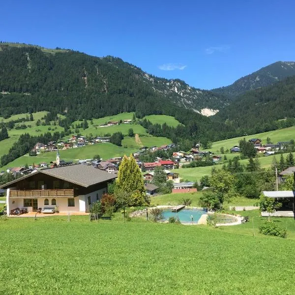 Schneckenhaus Dachstein West, hotel v destinácii Russbach am Pass Gschütt