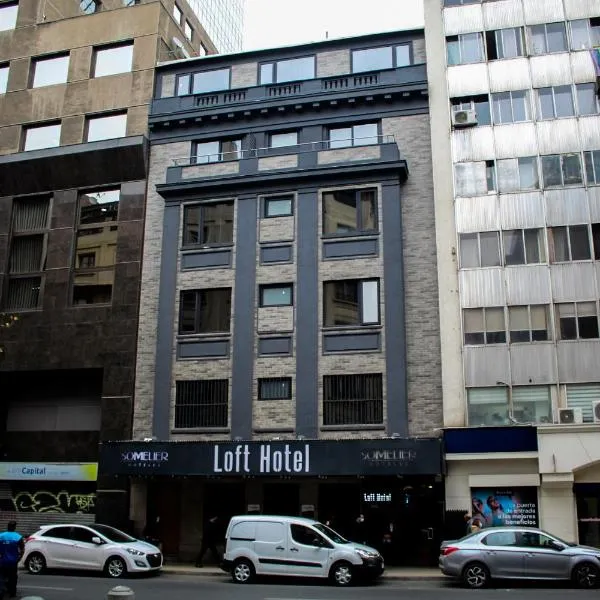 LOFT Hotel by Sommelier Hoteles、サンティアゴのホテル