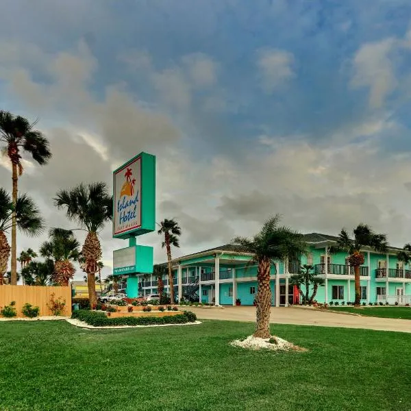 Island Hotel Port Aransas, hotel en Mustang Beach