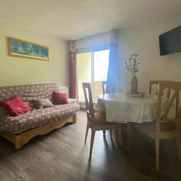 Appt chaleureux 2 - 4 personnes au pied des pistes - draps et linges de toilette non fournis - ménage non inclus - attention rénovation de façade actuellement, hotel a La Mongie