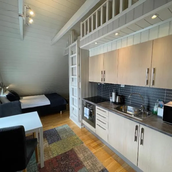 Novatind - Studio apartment with free parking: Narvik şehrinde bir otel