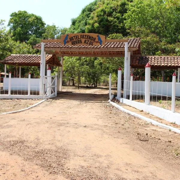 Hotel Fazenda Arara Azul, hotel di Cabeceira da Laje