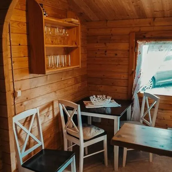 Holzhaus direkt am See，Priepert的飯店