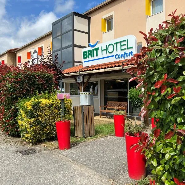Brit Hotel Confort Foix, hotel em Loubières
